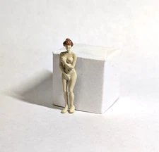 Arttista #1313 - Modest Nude Woman - O Scale Figure - Model Trains NEW