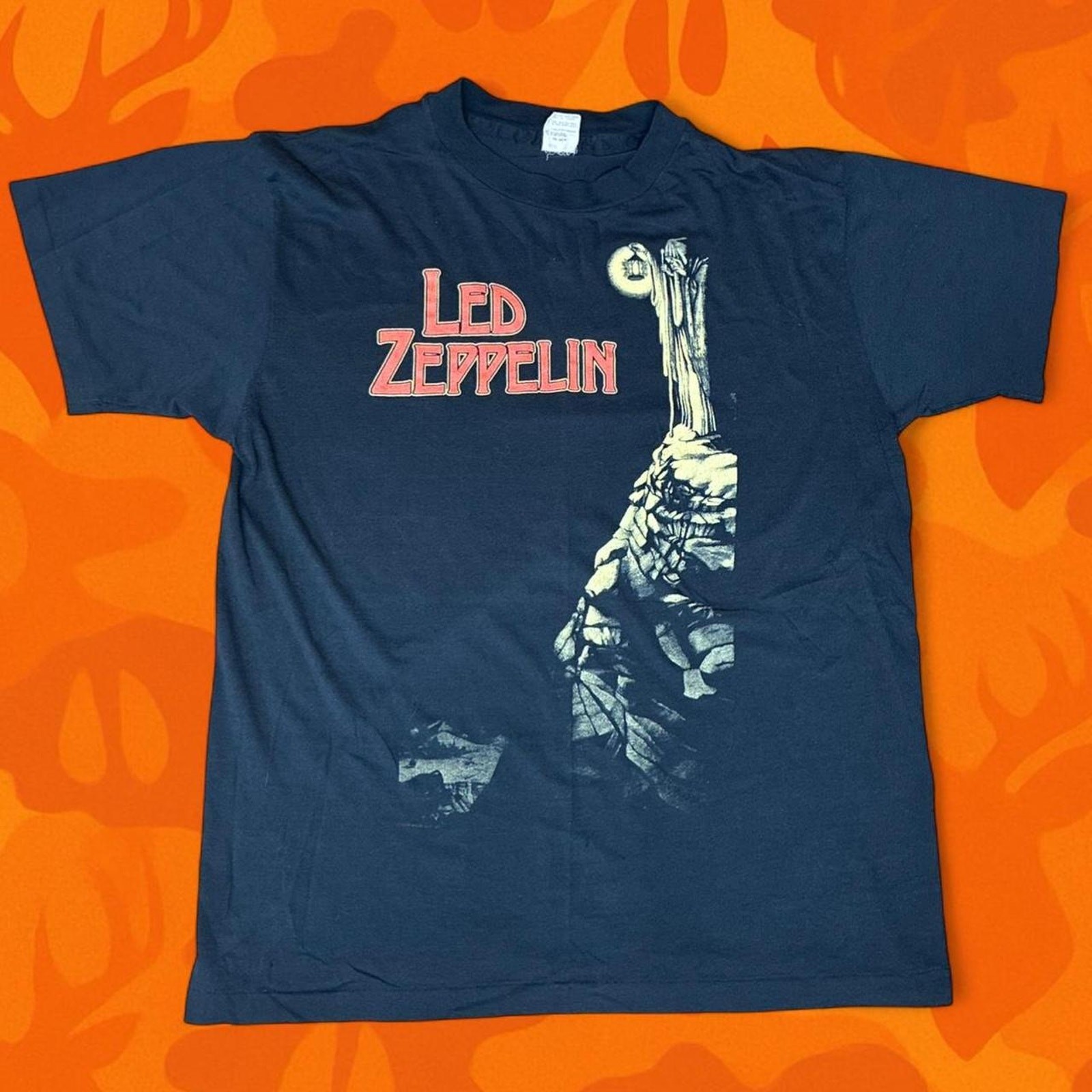 The 1984 Led Zeppelin Tie Dye Hanes Beefy XL Icarus - Gem