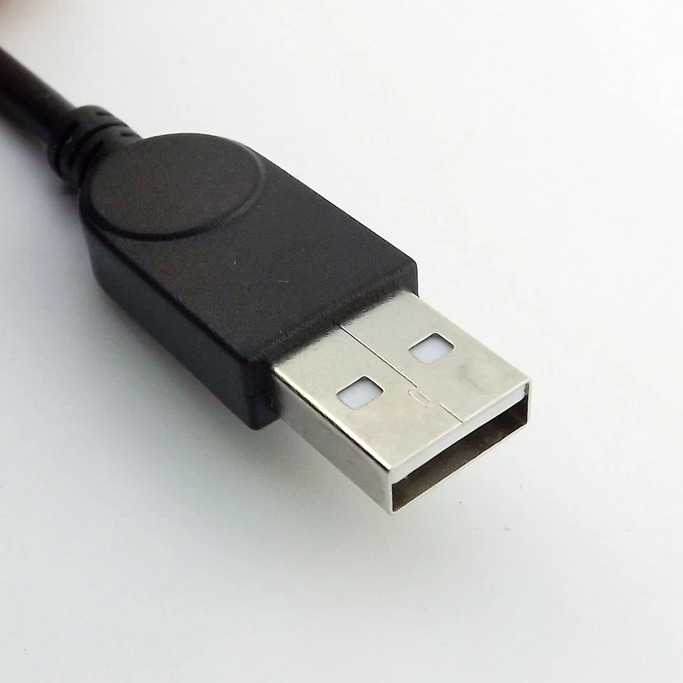 Black USB 2.0 Type A Male to B Male Up Angled Scanner Printer Cable Cord 3FT/1M - Image 4 of 4