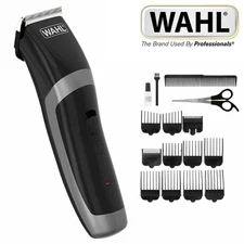 Wahl Mens Rechargeable Cord/Cordless Hair clipper Trimmer Grooming Set 9655-417