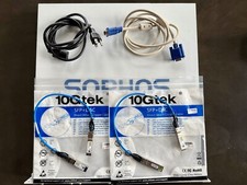 Sophos SG430 upgraded storage, 10GbE SFP  1Gb Ethernet Flexi Port, SFP cables