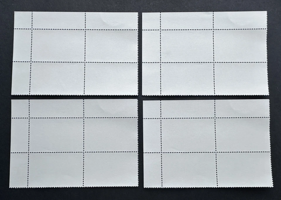 1996 Hong Kong Zodiac New Year Animal Rat Block of 4 Sets Stamps 香港生肖鼠年邮票四方连新票 - Image 2 of 2