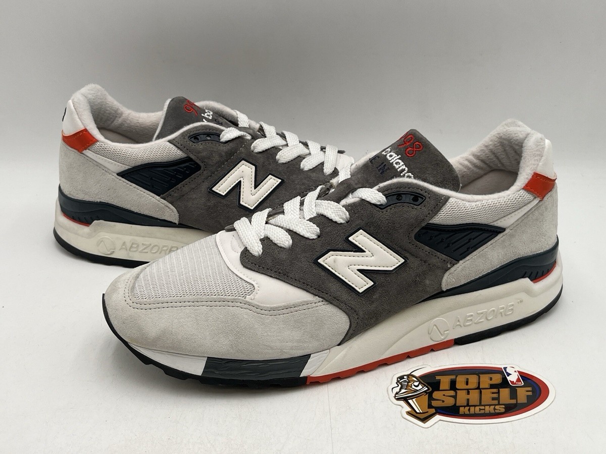 New Balance 998 Made In USA Explore By Air Grey Orange 2016