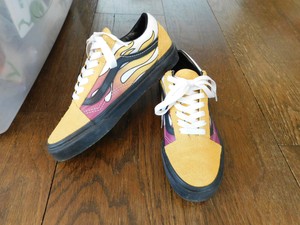 yellow suede vans