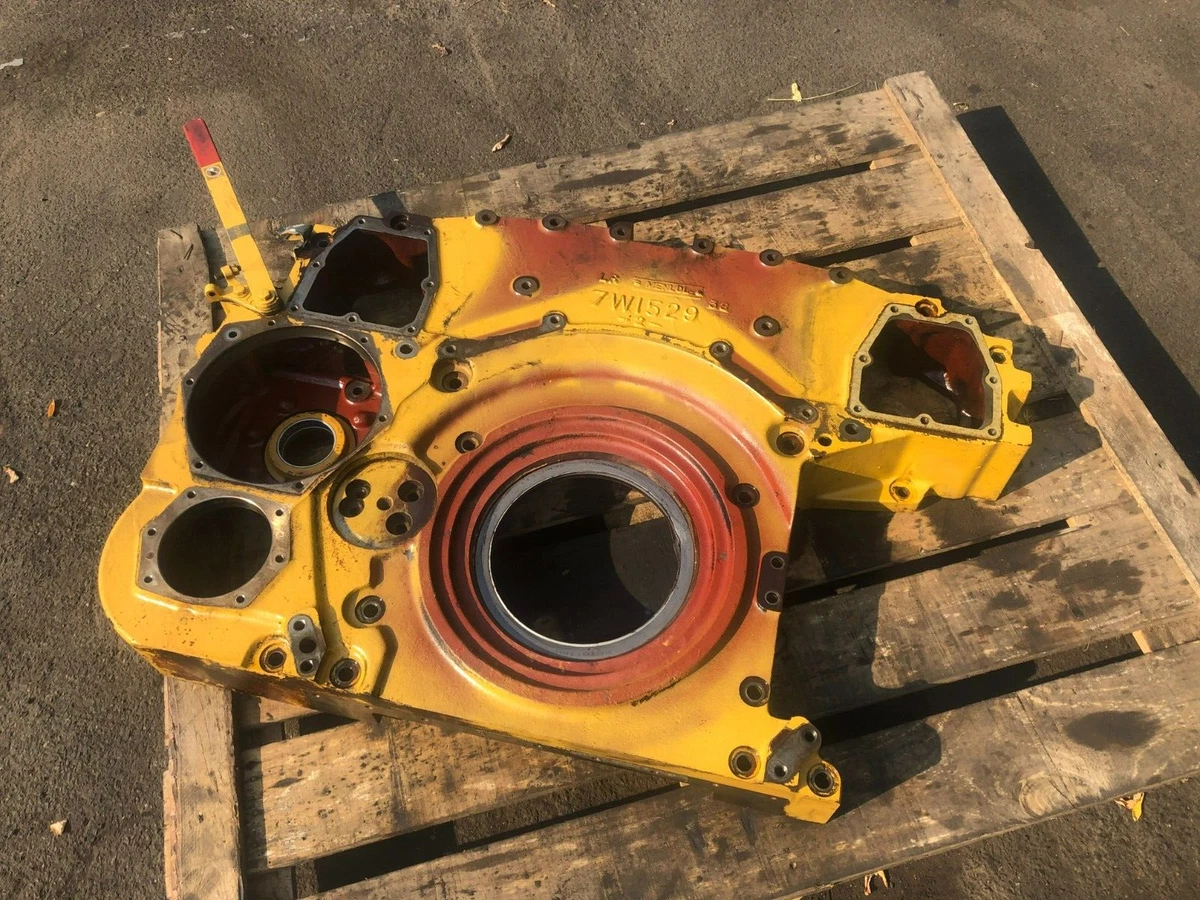 CATERPILLAR CAT 3508 DIESEL ENGINE FRONT TIMING GEAR HOUSING COVER  