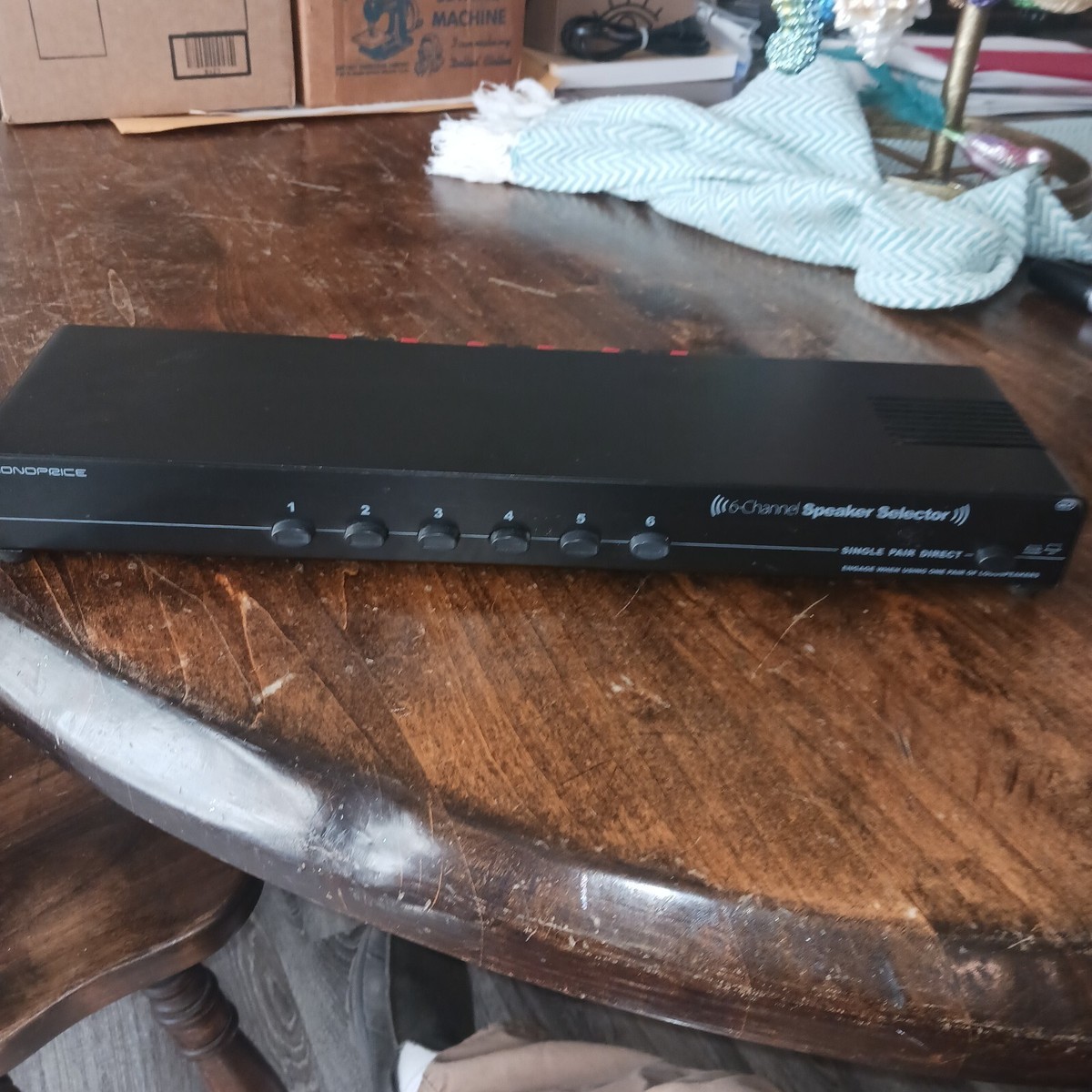 Monoprice MS-6 Channel Speaker Selector