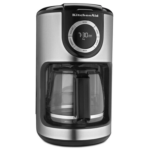 BRAND NEW KitchenAid 12 Cup Glass Carafe Coffee Maker Model KCM1202OB BLACK