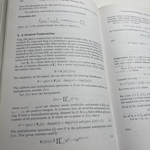 Coding, Cryptography and Combinatorics 2004 Hardcover Feng, Niederreiter, Xing - Picture 11 of 15