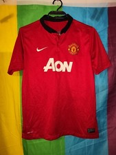 Nike Manchester United Home Football Shirt kids size 158-170cm 13-15 years