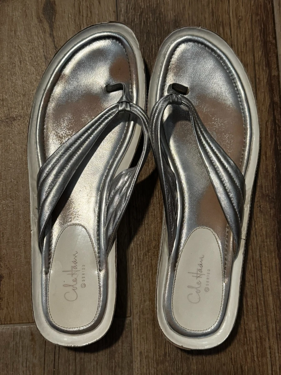 Cole Haan シルバー ミュールサンダル Cole Haan Silver Sandals for Women for sale | eBay