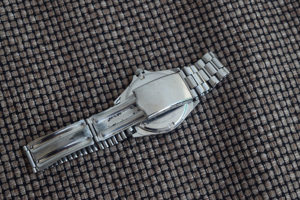 SEIKO シルバーウェイブ セイコー 腕時計 5933-7010 Seiko Silverware - 5933-7010 – Veteran Times Int