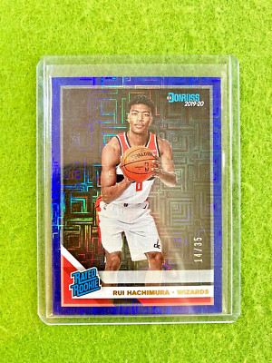 Rui Hachimura BLUE PRIZM INFINITE #/35 ROOKIE CARD RC 2019 Donruss MAKE AN OFFER