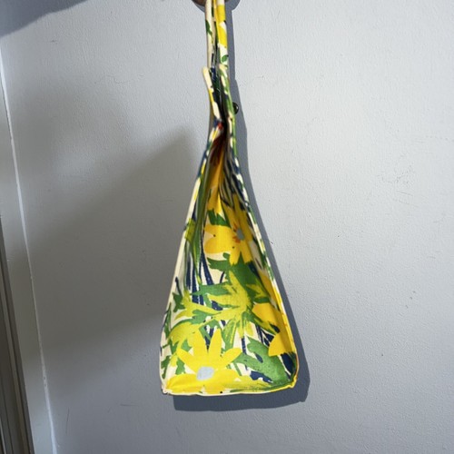 Vintage MARGARET SMITH Fabric Bag Floral Gardiner Maine Purse Handbag - Picture 3 of 14