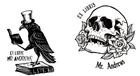 Custom Ex Libris-Hand Held Book Embosser- Raven - Skull Library Custom Embosser