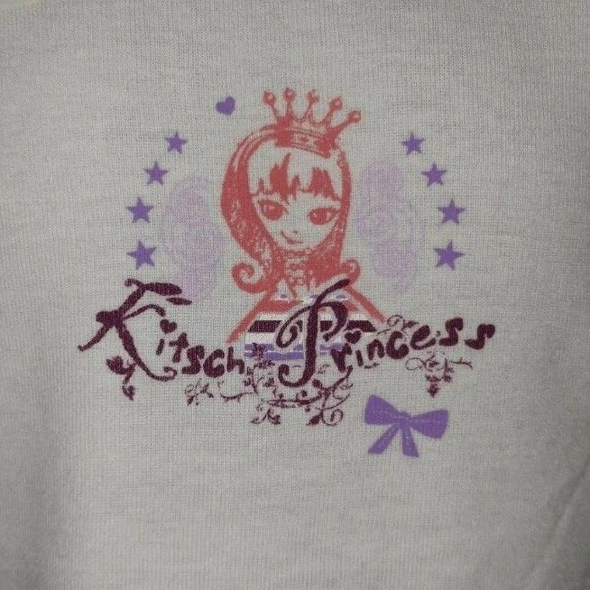 Nuevo con etiquetas Camiseta Top Niñas Talla 5 Años Marca Absorba Manga Larga Blanca Cuello Redondo Estampado Foto 2 de 2