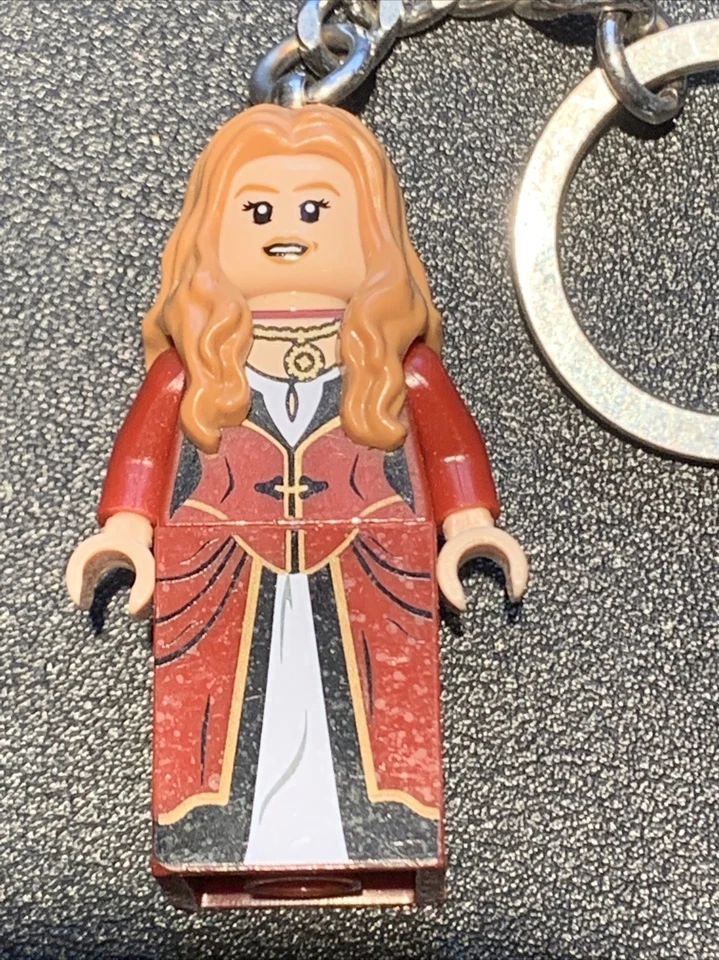 Juego de Tronos Cersei Lannister Lego Llavero Brazos Móviles Raro Legos Foto 2 de 4