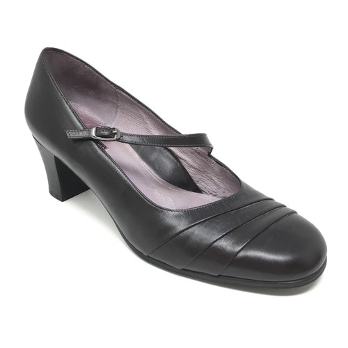 Zapato de tacón para mujer BeautiFeel Talla 39 EU/8-8.5 US Mary Jane Marrón  Cuero C13 | eBay