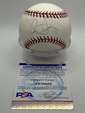 Carlos Quentin Diamondbacks Signed Autograph Official OMLB Baseball PSA DNA