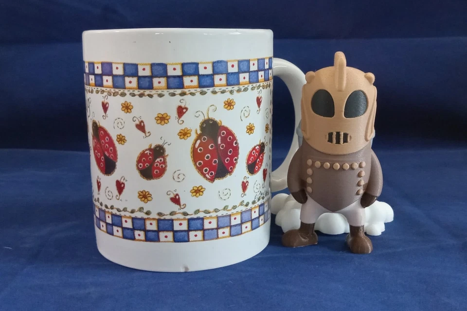 Figura Miniatura The Rocketeer Mini Modelo Cliff Secord Foto 2 de 4