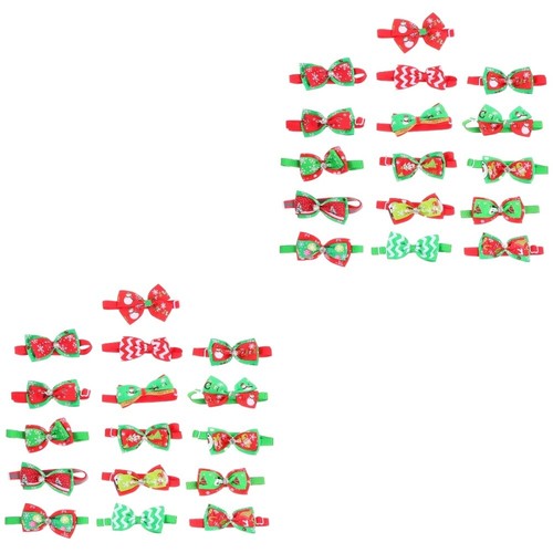 Katzenhalsband Mit Fliege - 2 Stück Verstellbare Halsbänder Mit Glöckchen