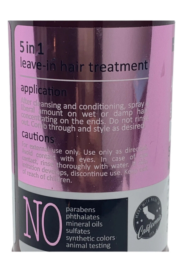 HAIRXPERT BY SJ CREATIONS BIOTIN 5 In 1 LEAVE IN FIGHT HAIR LOSS/REPAIR