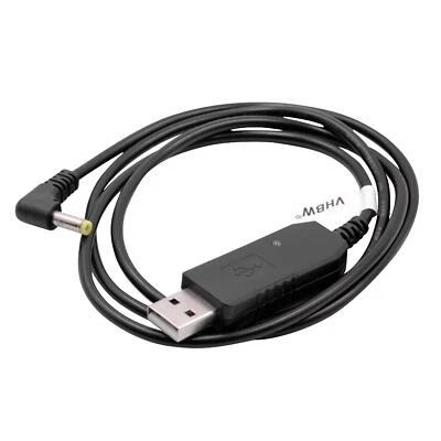 VHBW USB-Ladekabel für Baofeng UV-B6 Ξ UV-B5 UV-8R UV-5R Plus Funkgerät 93cm