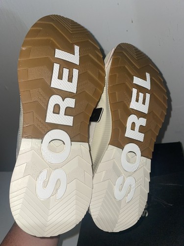 Sorel Women's Out N About III Low Sneaker in Nova Sand/ Chalk sz 6.5 NWB - Picture 13 of 13