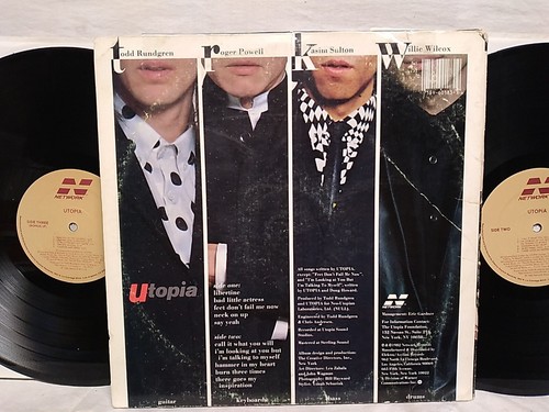Utopia Self-Titled Utopia 2 x Vinyl LP Network Records 9 60183-1 1982 - Picture 3 of 6