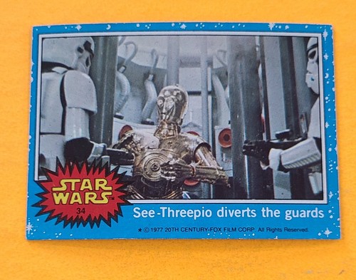 1977 TOPPS STAR WARS SERIES (1-66) YOU PICK COMPLETE YOUR SET VARIOUS CONDITIONS - Picture 106 of 239