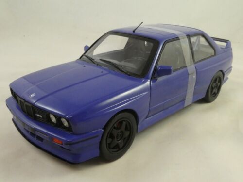Sólido BMW M3 E30 Azul Marino 1990 1/18 S1801516 - Imagen 2 de 3