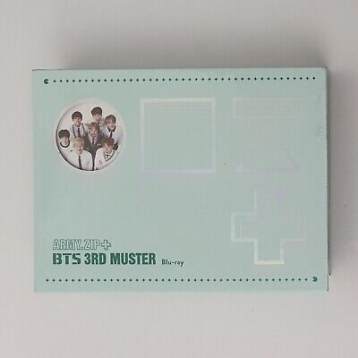 BTS Official 3rd Muster Blu-ray Army.Zip Full Set Sealed Rare + Free  Expedited | eBay