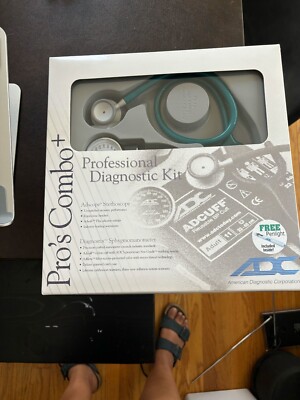 New! Open Box! ADC Professional Diagnostic Kit Pro's Combo- 619 Stethy + 768 BPC