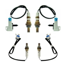 4pcs Oxygen O2 Sensor For 2007-2013 Chevrolet Silverado 1500 Upstream+Downstream