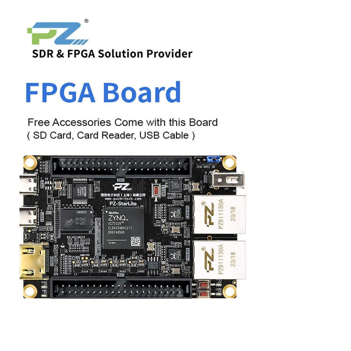 Puzhi PZ7010 PZ7020-StarLite FPGA Development Board Xilinx XC7Z010