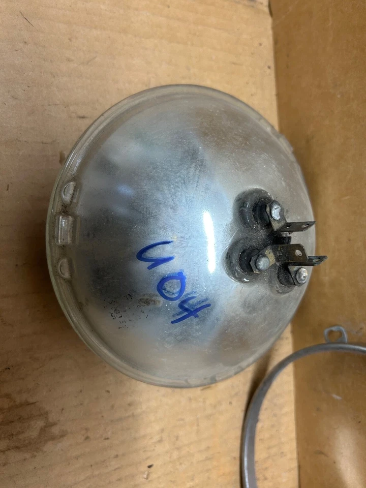 68-70 AMC JAVELIN REBEL RAMBLER BOMBILLA DE FARO 7” #2 LUZ DE CARRETERA Y AJUSTE FABRICANTE DE EQUIPOS ORIGINALES U64 Foto 4 de 4