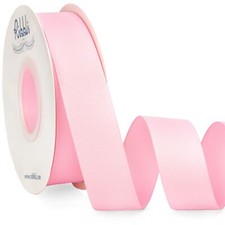 Pearl Pink Grosgrain Ribbon 1 inches x Continuous 25 Yards Use for Bows DIY H...