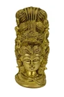 Beautiful Mukhalingam Parvati on Rear Side Brass Hindu God Statue 20.3cm 2.86kg