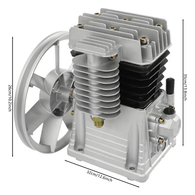 Air Compressor Pump Head Single Stage Twin Cylinder Air Compressor Pump Head US
