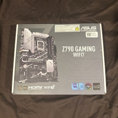 ASUS Z790 GAMING WIFI7 ATX LGA1700 DDR5 Motherboard WiFi Aura Sync RGB Gaming