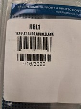 Middle Atlantic Rack HBL1 Flat Blank