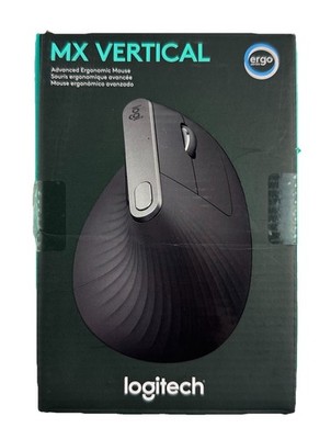 Logitech MX Vertical Wireless Mouse -Graphite,  Model ( M-R0074 )  Barely Used
