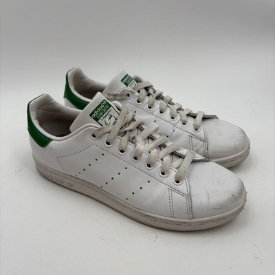 Adidas Originals Stan Smith White Green Sneakers Shoes B24105 Women's Size 7