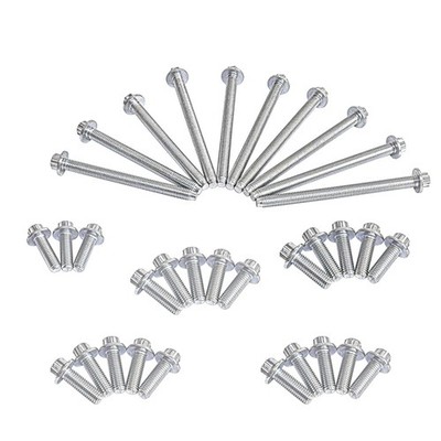 Engine Oil Pan Bolt Kit Compatible with BMW 325i 328i 330i 335i 435i 525i Replac
