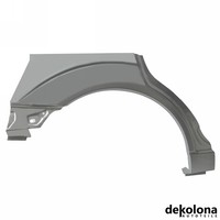 Reparaturblech KotflüGel Hinten FüR Ford Focus Turnier Rechts Hinten 99-05