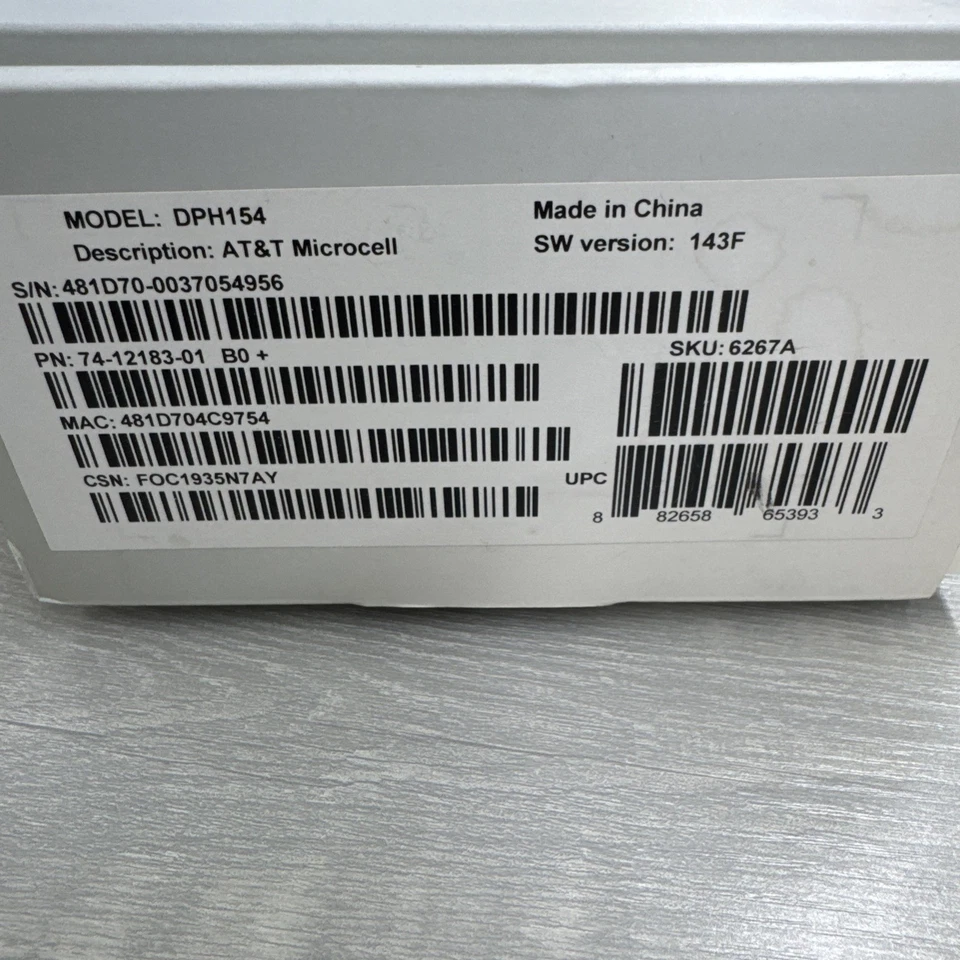 Cisco SCDPH1544UATT AT&T Microcell A Cisco Small Cell Signal Booster Tower... - Image 3 of 3
