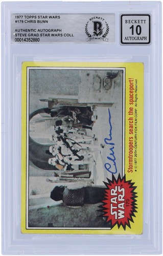 1977 Topps Star Wars #179 Stormtroopers search the spaceport! — AUTH (grade unconfirmed)