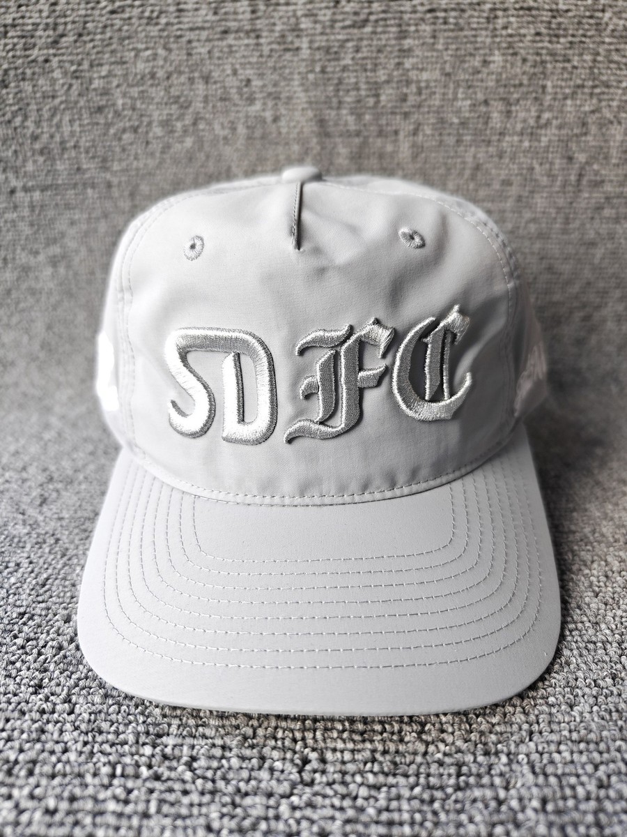 Mitchell & Ness San Diego FC SDFC Snapback Hat Gray Adjustable Cap