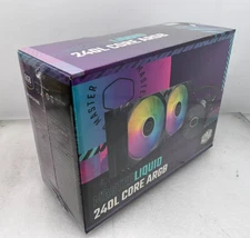Cooler Master MasterLiquid 240L Core ARGB 240 AIO Cooler Brand New