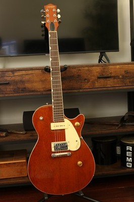 Gretsch G2215-P90 Streamliner Junior Jet Club P90 Single Barrel Stain Guitar