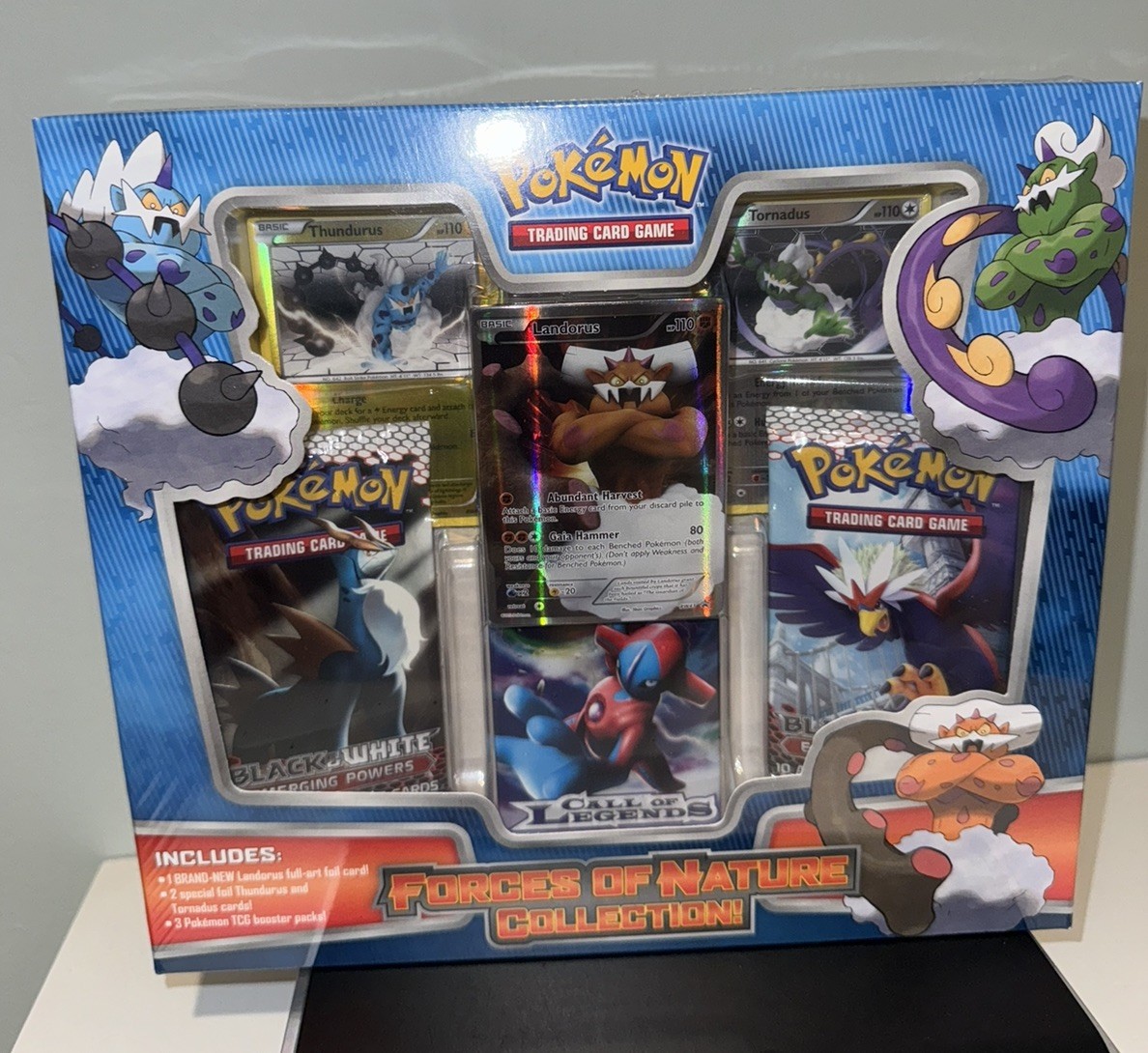 Pokemon FORCES OF NATURE COLLECTION! Black & white / Call Of Legends SEALED